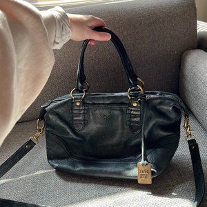 Frye Genuine Leather Satchel Handbag Purse